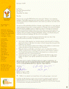 Thank you letter for Norsemen MC donation to the Ronald McDonald House Charities