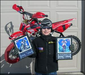 Colton Reschke gets first in 2007 Micro Enduro and Hare Scrambles