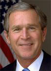 President George Bush is a friend of Off-Road riding