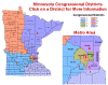 Minnesota Congressional District map