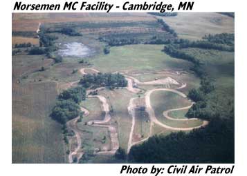 Norsemen motocross track in Cambridge, MN